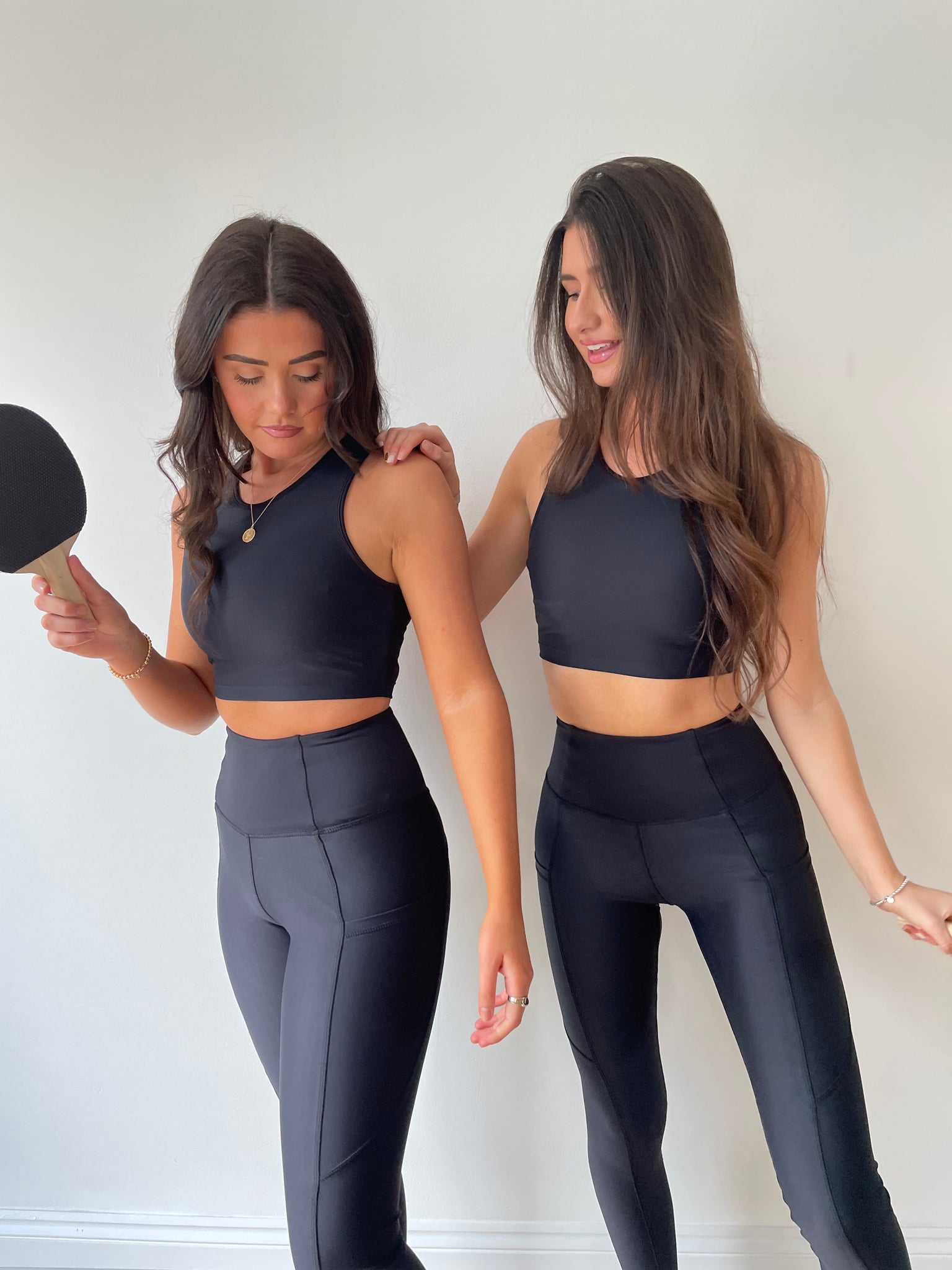 PALS WEAR BLACK SUSTAINABLE LEGGINGS WITH POCKETS